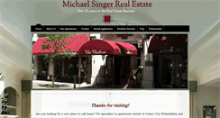 Desktop Screenshot of michaelsingerrealestate.com